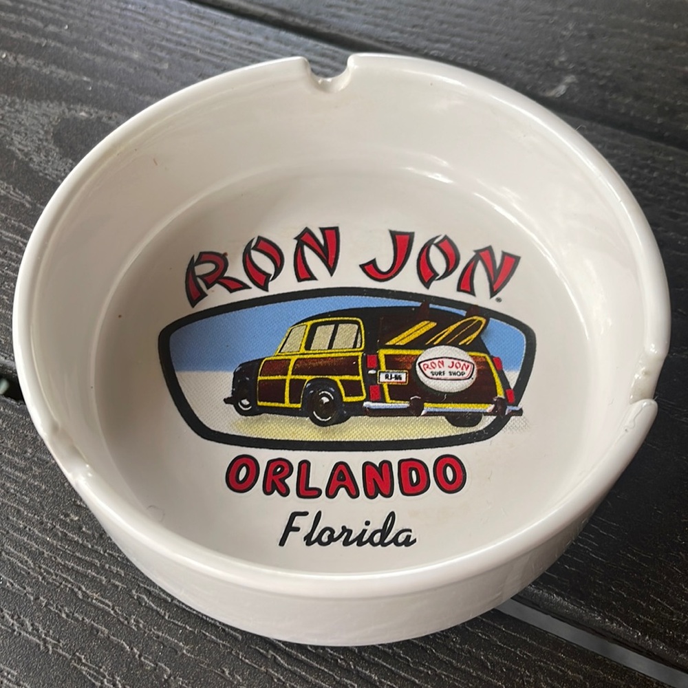 🌊 Ron Jon Orlando Ash Tray 🏖️